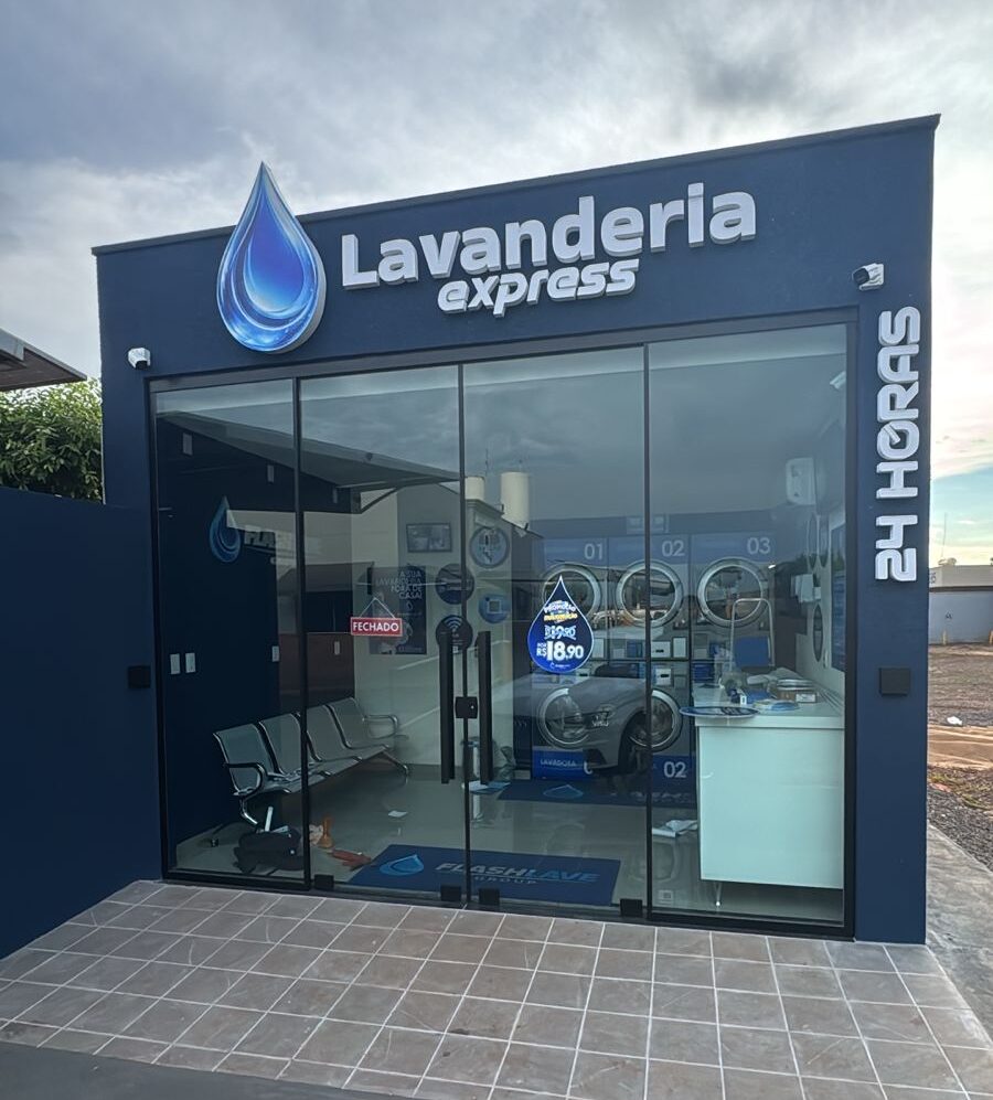 Lavanderia Express Self Service 24 Horas 2 Lavanderia Express Automática 24 horas em Iturama